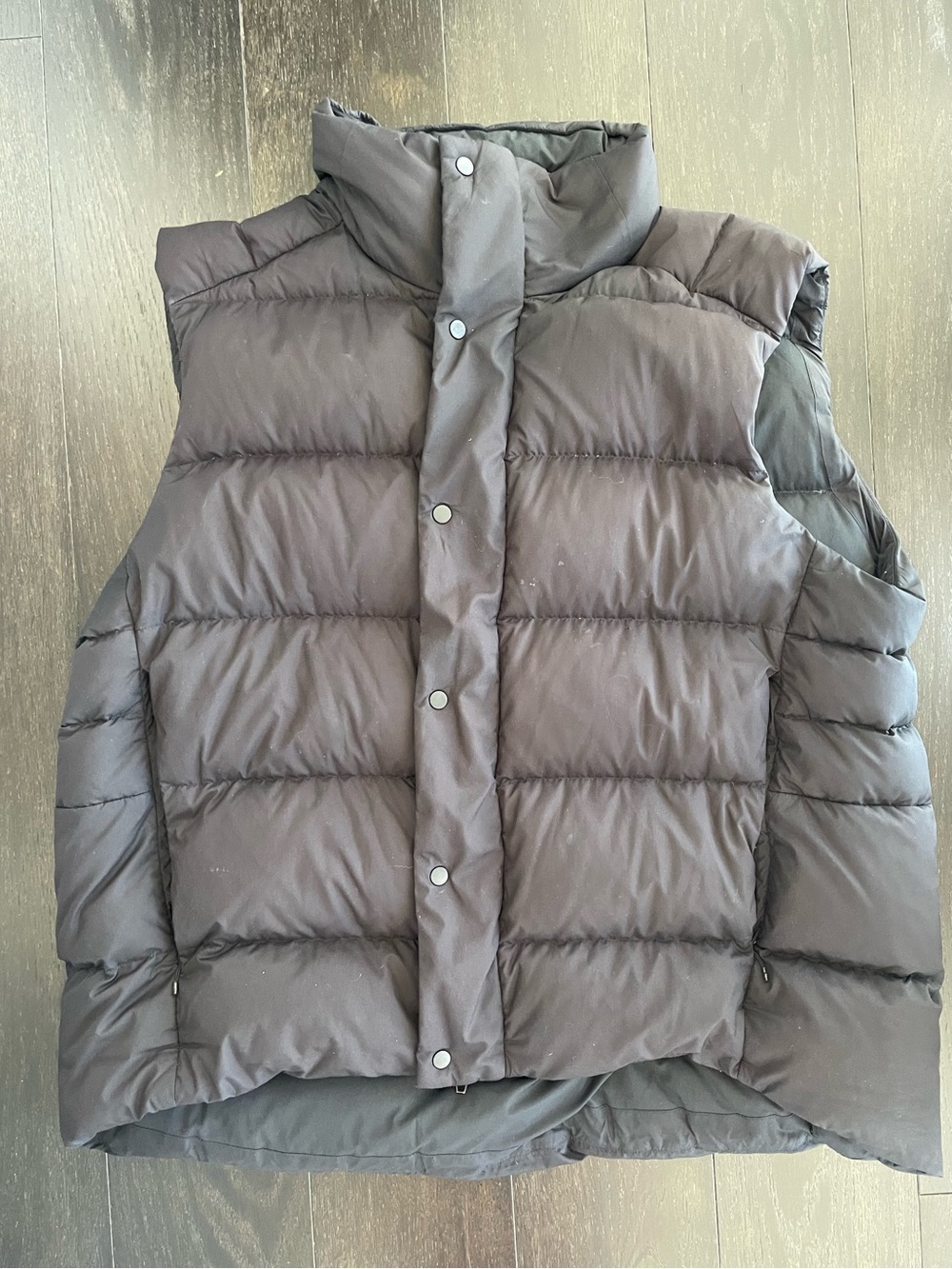 lululemon athletica Men's Wunder Puff Black Quilted Puffer Vest